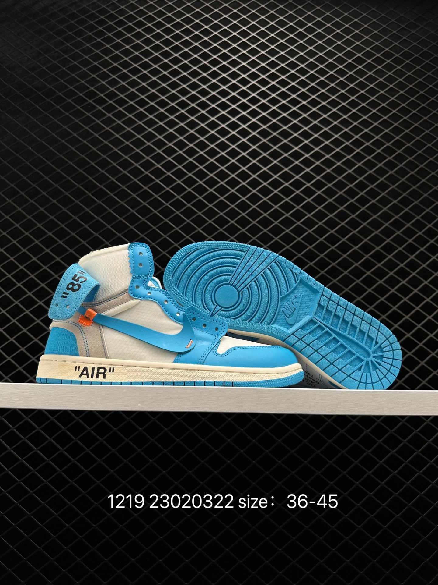 OFF-WHITE x Air Jordan 1 Retro High OG “UNC”